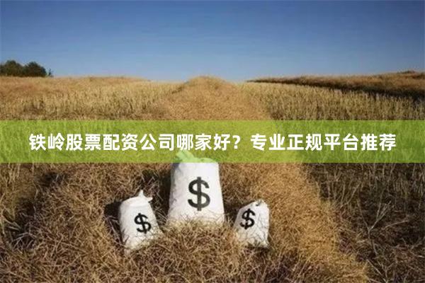 铁岭股票配资公司哪家好？专业正规平台推荐